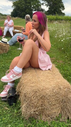 Upskirt Tease Clit Rubbing Dress Fingering