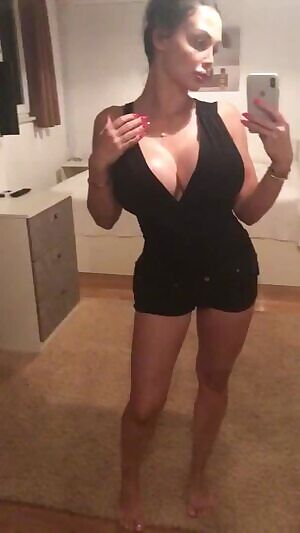 Showing Off Her Goods