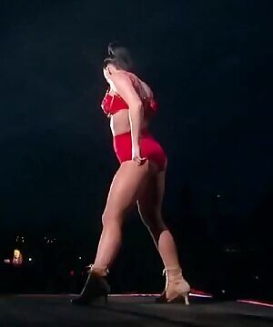 Katy Perry doing what she does best