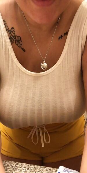 I love how my tits look once they