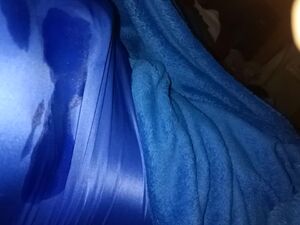 Sloppy Seconds Blue Cock Cum Male Masturbation