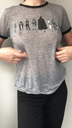 Y'all think I can get away with no bra?