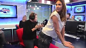 Spanking Lisa Snowdon's ass gets her excited