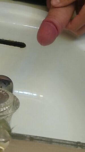 I tried to make a vid while hard, but I had to go too badly to stay hard