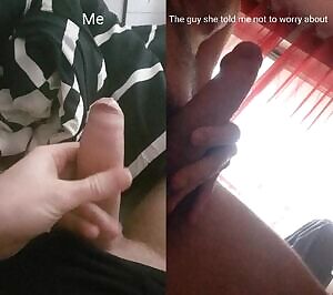 Me vs the guy she told me not to worry about..