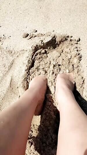 Nothing better than that feeling of sand between your toes