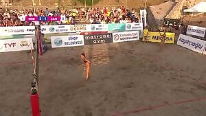 Beach Volleyball Rally