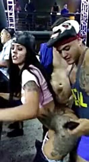 She's free to use. other guys waiting for their turn in a Concert