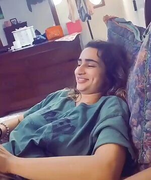 Just grabbed my best friends giant tits 😆