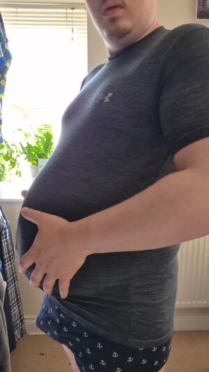 Gay Chubs Chubby Homemade Solo Tease