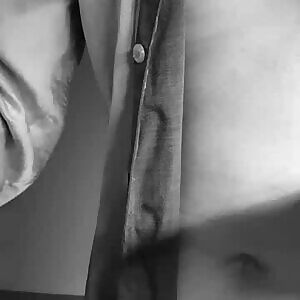 e just posing in a shirt and nothing else!