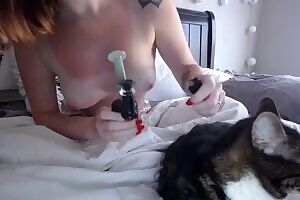 Who doesn't love kitties AND titties?