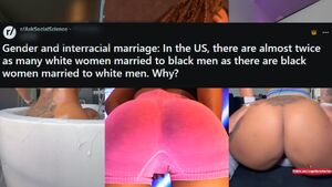 Black on Black African Afro Caption Cuckold