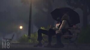 Dabi and Toga at the park