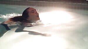 Elizabeth Olsen wearing a bikini!