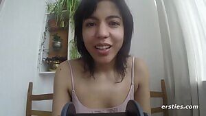 ASMR with Lina and her toy.