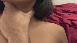Choking Girls Couple Desi