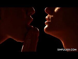 Double BJ in the dark