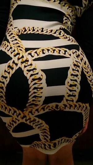 Decided to go bare under my dress tonight, you like? ;)