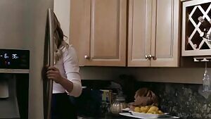 A mother knows how to keep her disturbed son under control