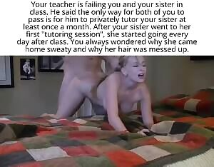 You and your sister needed to do anything to pass the class. Your teacher had a plan for both of you to pass, but it only involved your sister...