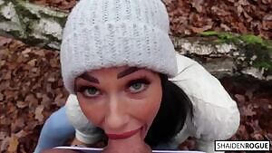 When your girlfriend interrupts your weekly forest blowjob