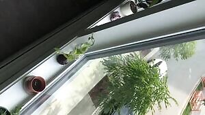 So many people saw us as they walked by!