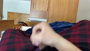 Needed to cum really badly so I could focus on finals