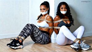 Damsels in Distress BDSM Bondage Gagged
