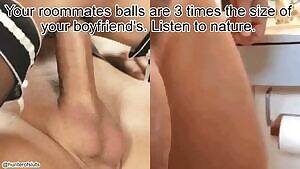 He has bigger muscles, bigger balls, and a bigger cock than your boyfriend. The tingles you feel right now are Mother Nature instructing your body what it needs.