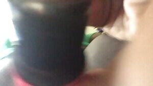 spent today cumming 4 times and stretching myself for a new man i'm seeing next week. had to keep from being too loud with the repair man in the house