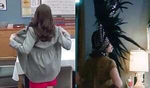 Allison Brie in the Community vs GLOW