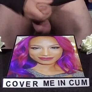 Awesome tribute for Sasha Banks