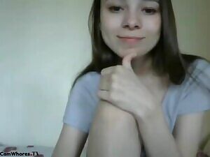 Slim chick with big boobs