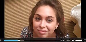 Riley's first blowjob scene