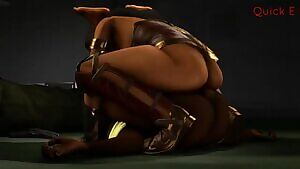 Wonder Woman's amazon mating press