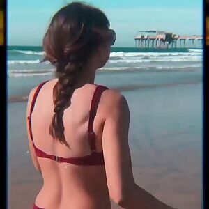 Skinny teen with a fat ass