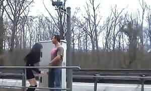 She sucks dick for all to see