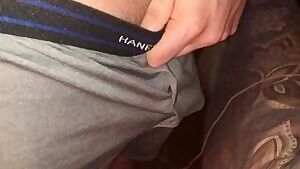 pulling my dick out cuz i’m horny and want to fuck. pm me :)