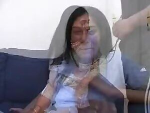 Indian Girl Worshiping Black Cock