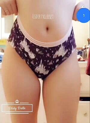 Selling My Drenched Beauty and The Beast Panties 《KIK》Lsdirtycloset