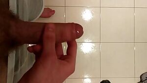 I just wanted to show off my precum, but I just had to finish the job.