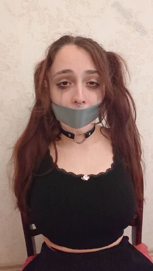 Real BDSM Gagged Submissive