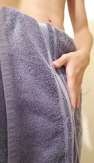 Having a bit of fun out of the shower