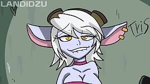 GloryHole slut having fun