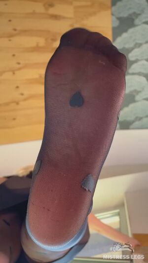 Femdom Feet Foot Nylon Nylons Pantyhose
