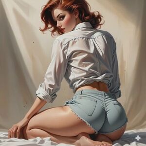 Thick Redheads Ai Generated Ass Shaking