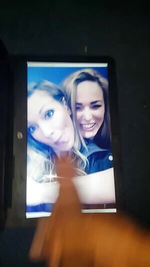 Fuck NNN! I blasted Katie Cassidy and Caity lotz with my cum