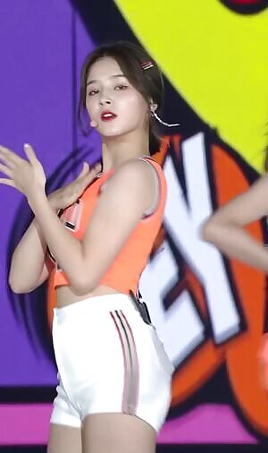 Momoland - Nancy making little white and Asian cocks cum to the thought of her thick Asian body taking big black cock