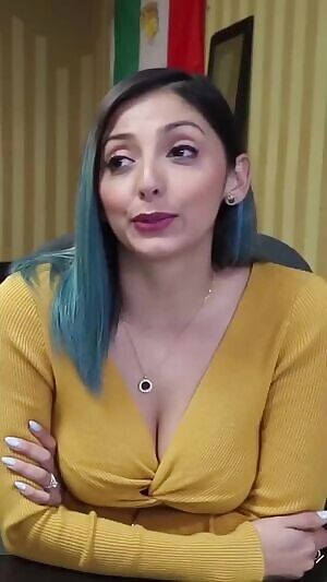 Tiff’s cleavage